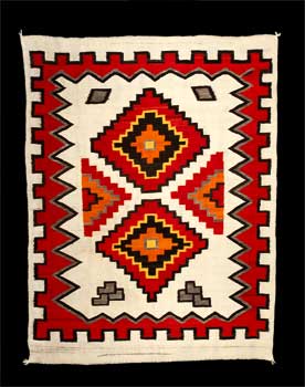 A Navajo Rug from Hubbell Trading Post