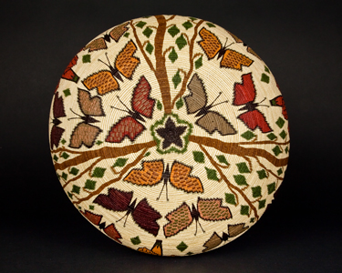 #4970 PI 9 1/2 x 11 1/2 inch Butterflies and Flowers